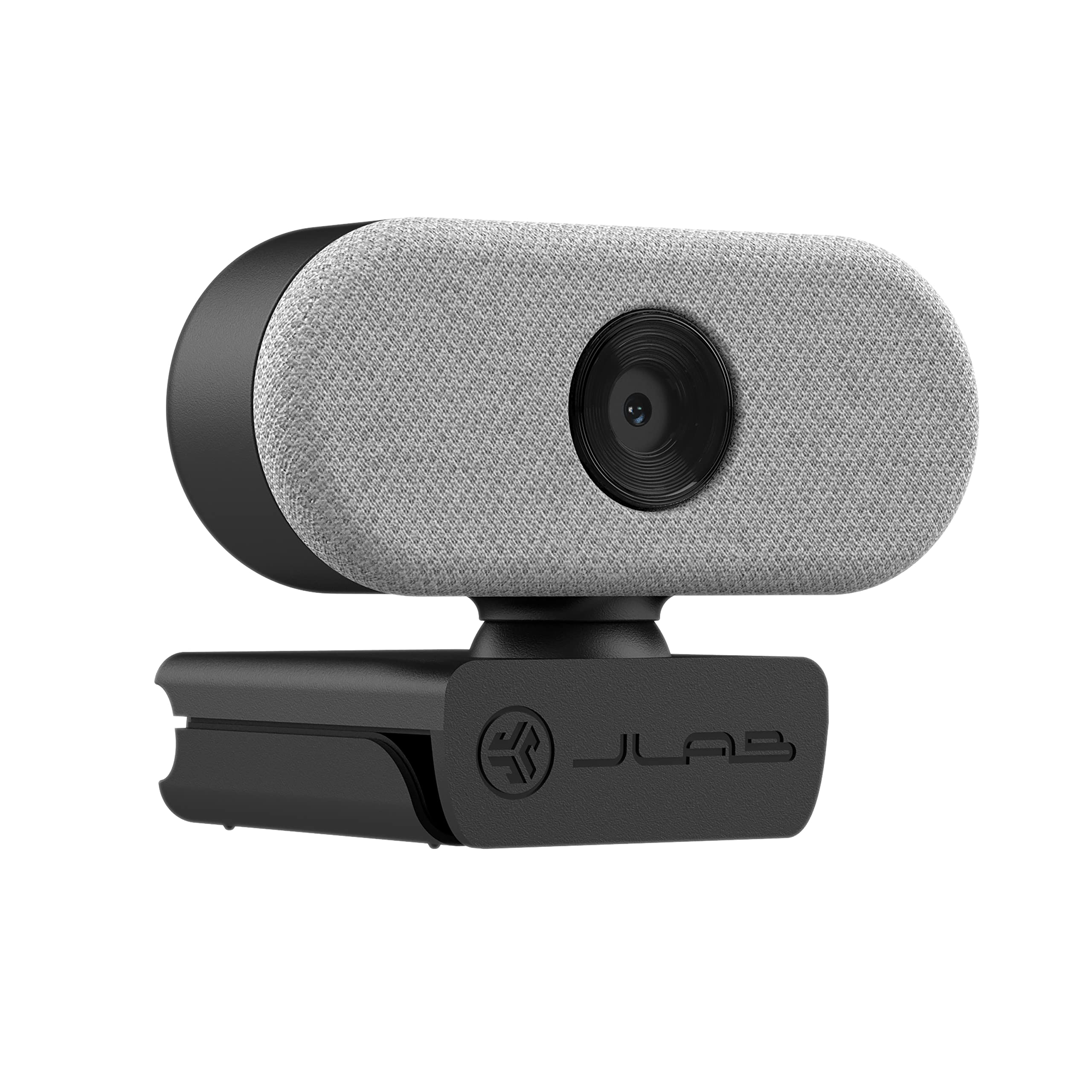 JLab Go Cam USB HD Webcam, White, 1080P/30 FPS, 2.1 Megapixels, Minimalist Portable Set-up, Omni-Directional Microphone, Compatible with PC, Mac and Chromebook - Image 3