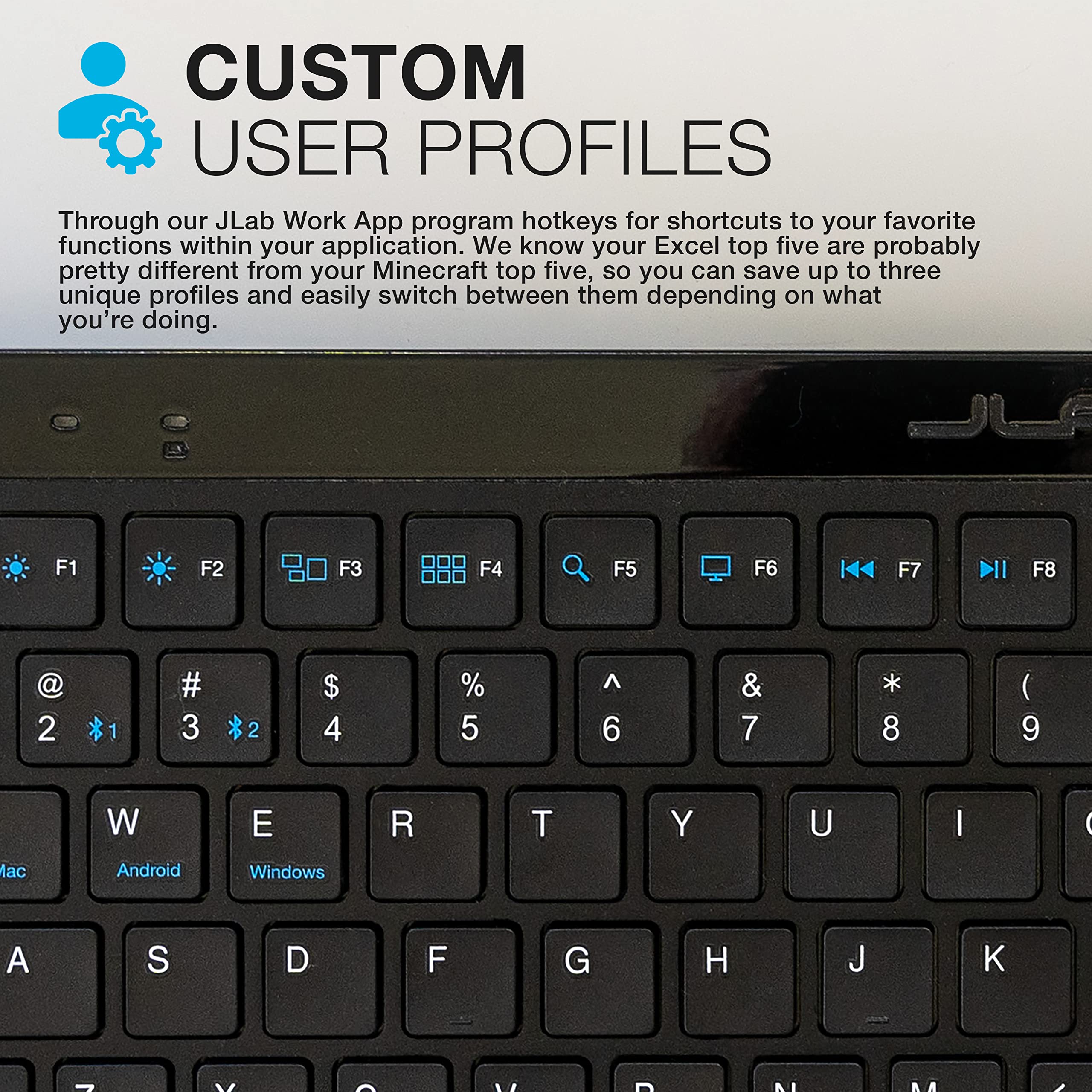 JLab JBuds Wireless Keyboard JBuds Wireless Mouse Bundle - Image 4